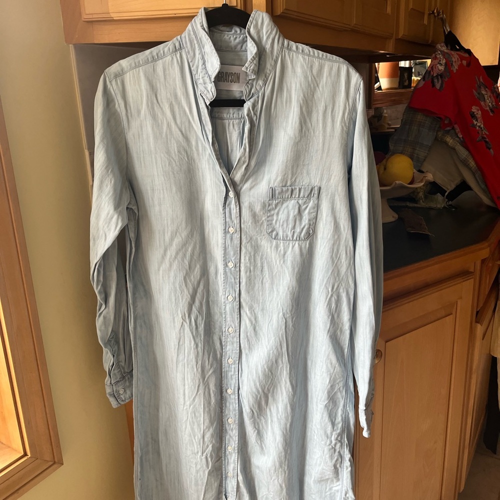 Grayson Gray Shirtdress, M
